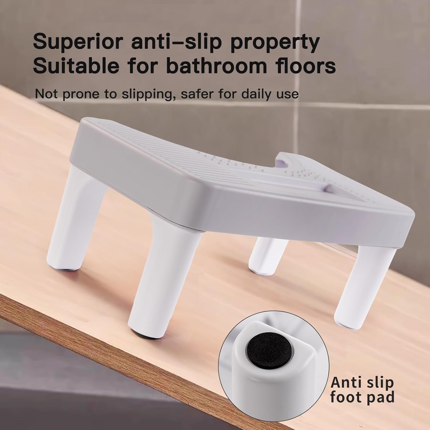 Non-Slip 6.7" Bathroom Potty Step Stool