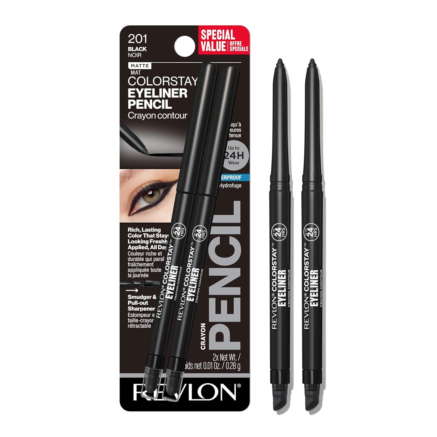 Colorstay Waterproof Eyeliner 2-Pack