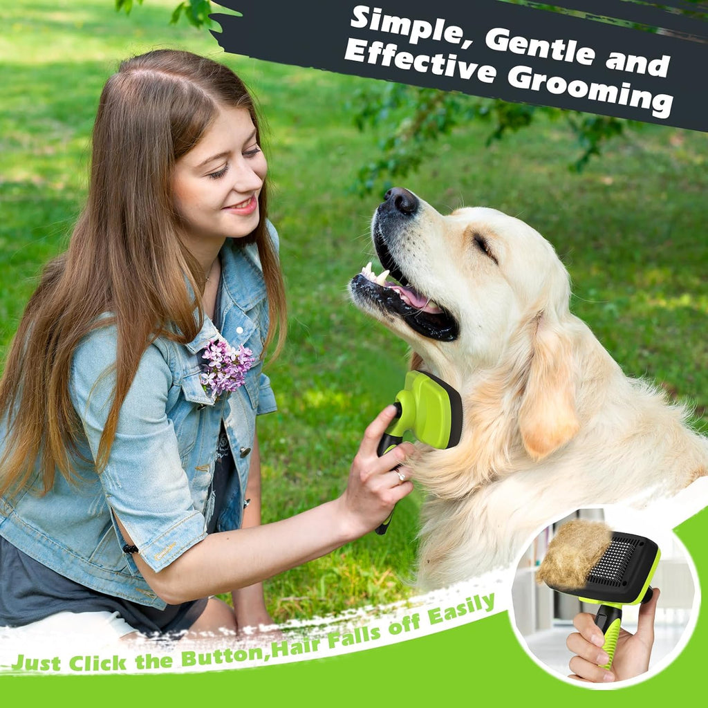 3-in-1 Pet Grooming Brush Set