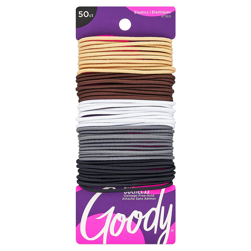 Ouchless Hair Elastics 50-Pack
