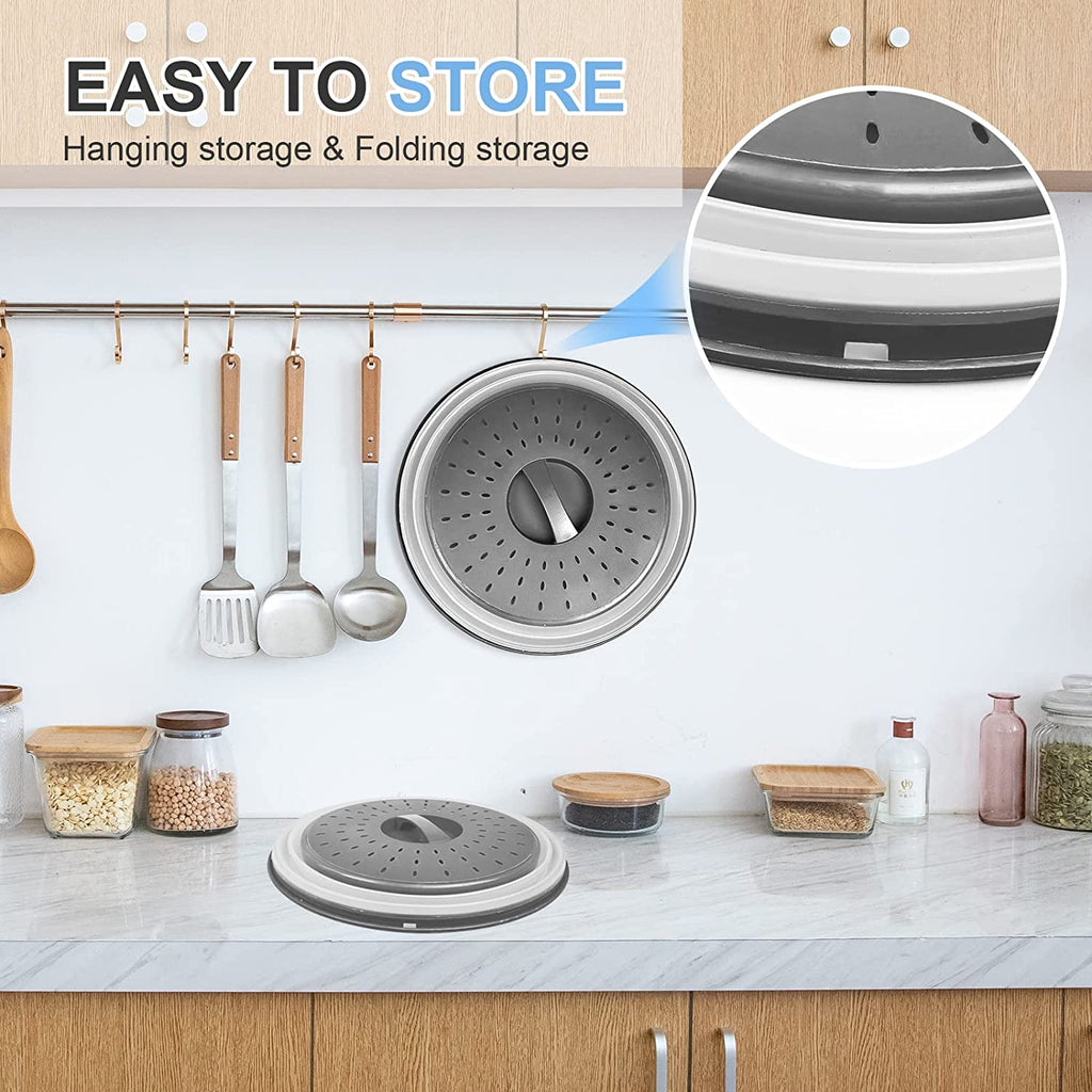 10-Inch Microwave Food Cover & Silicone Mat