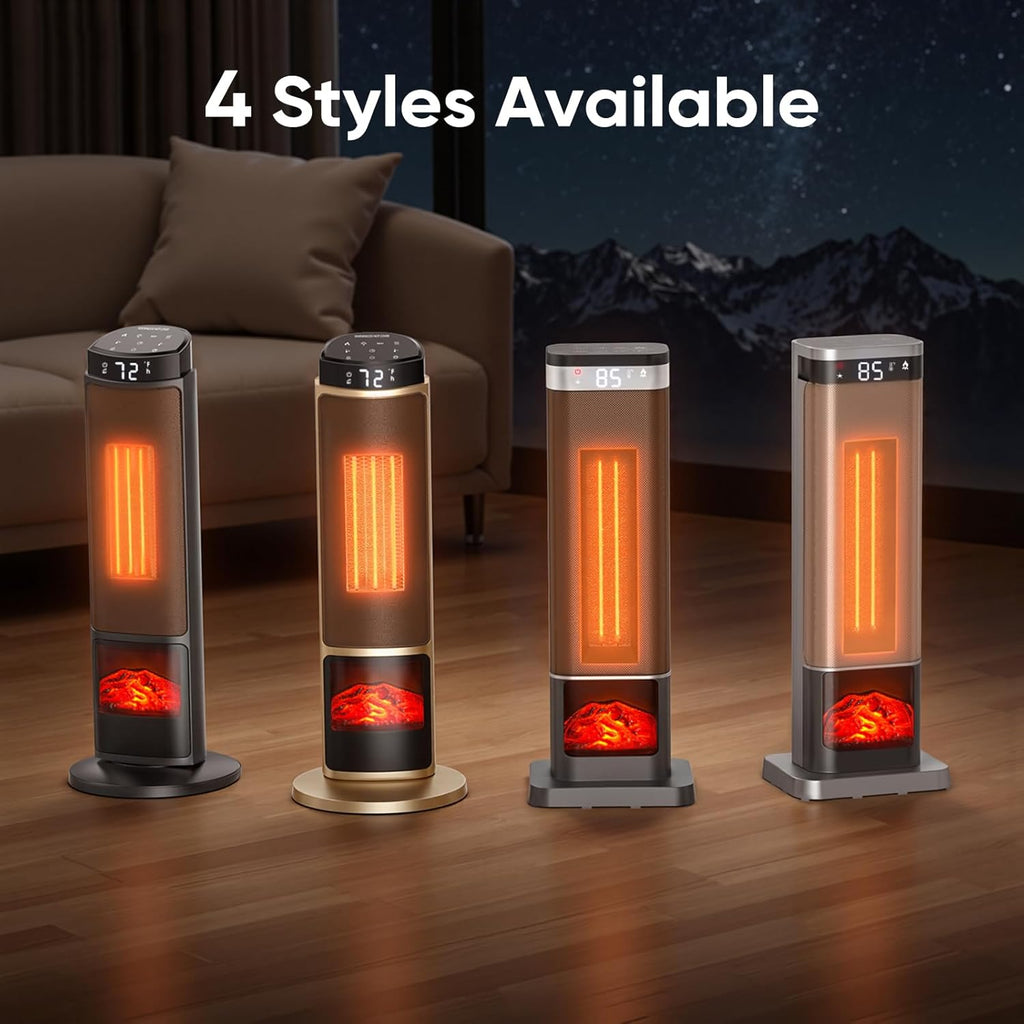 Portable Space Heater 24" Indoor with Remote
