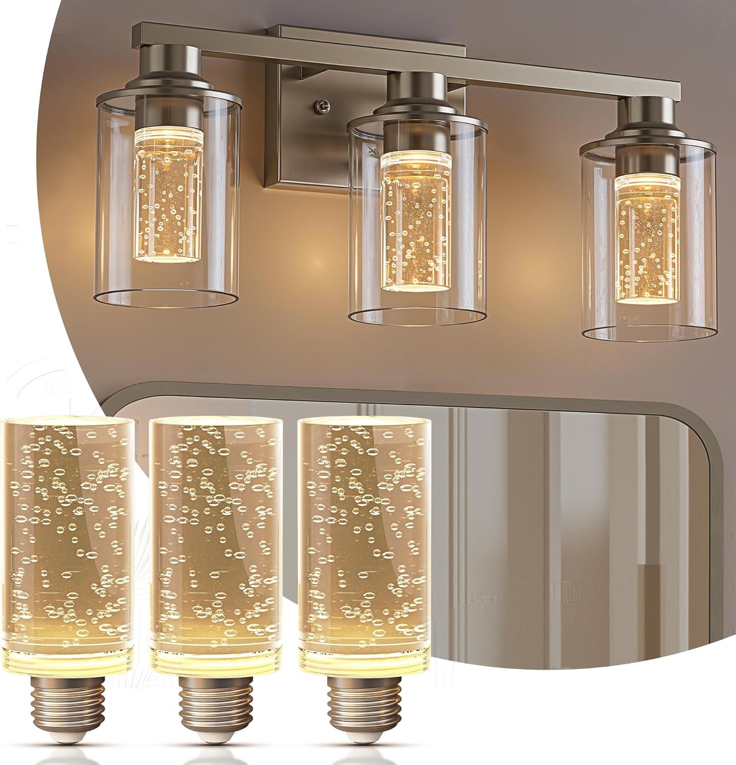 3-Pack E26 LED Bulbs – 40W Equivalent