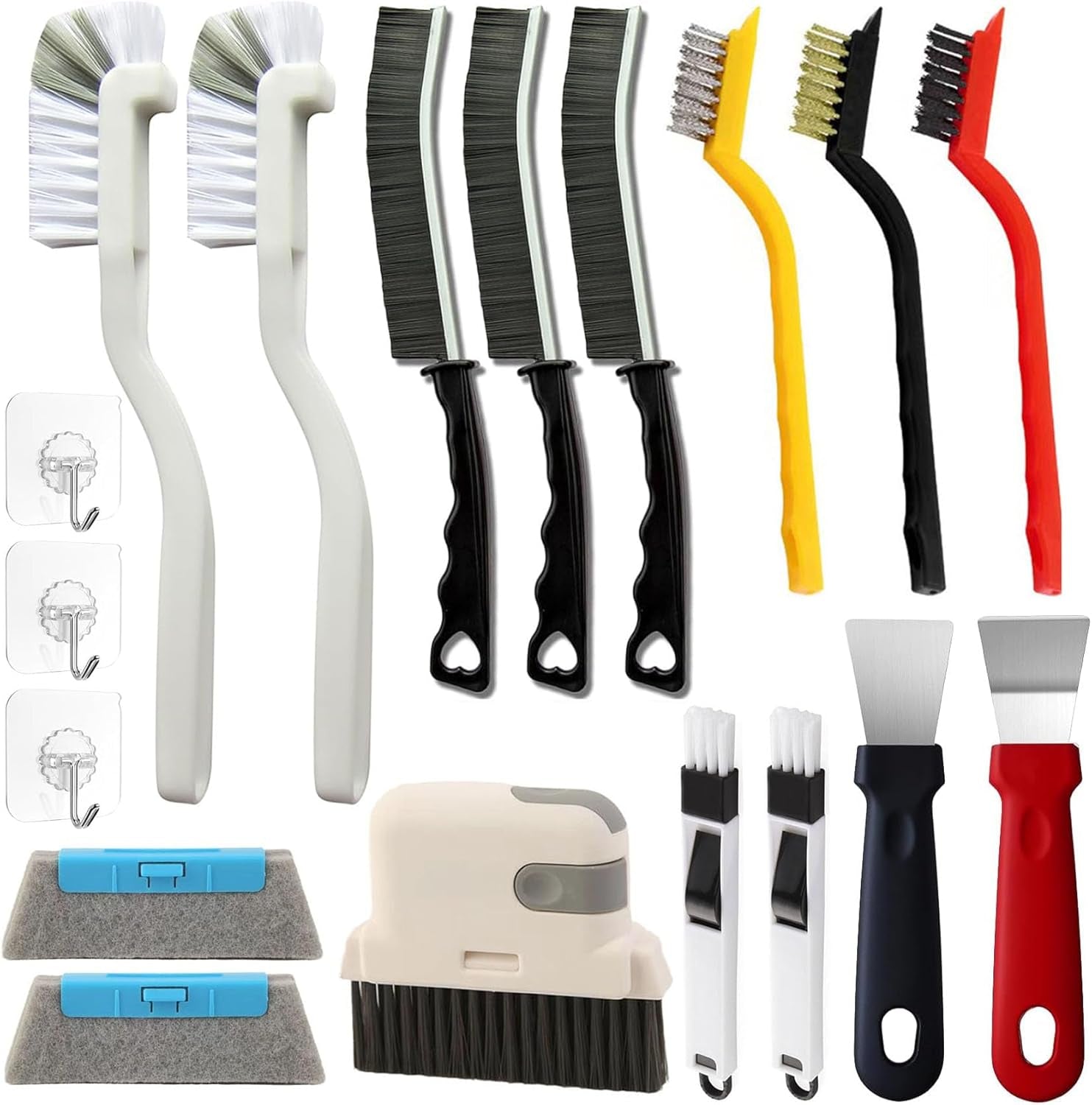 18-Piece Crevice Cleaning Brush Set
