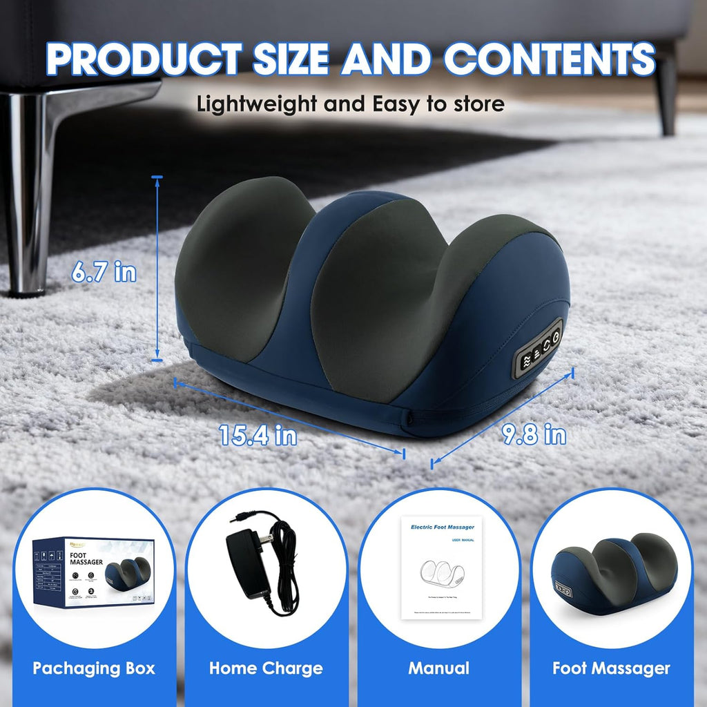 Shiatsu Foot & Calf Massager with Heat