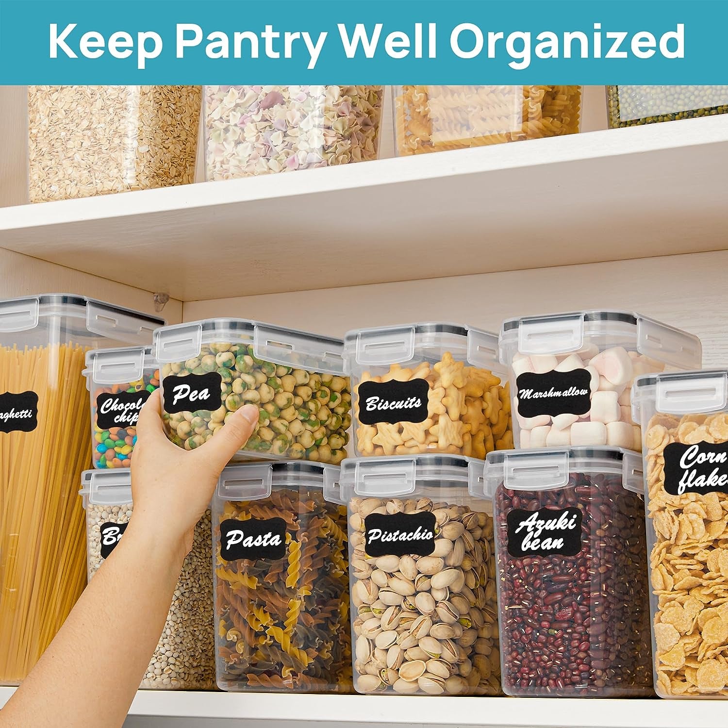 24-Piece Airtight Food Storage Container Set