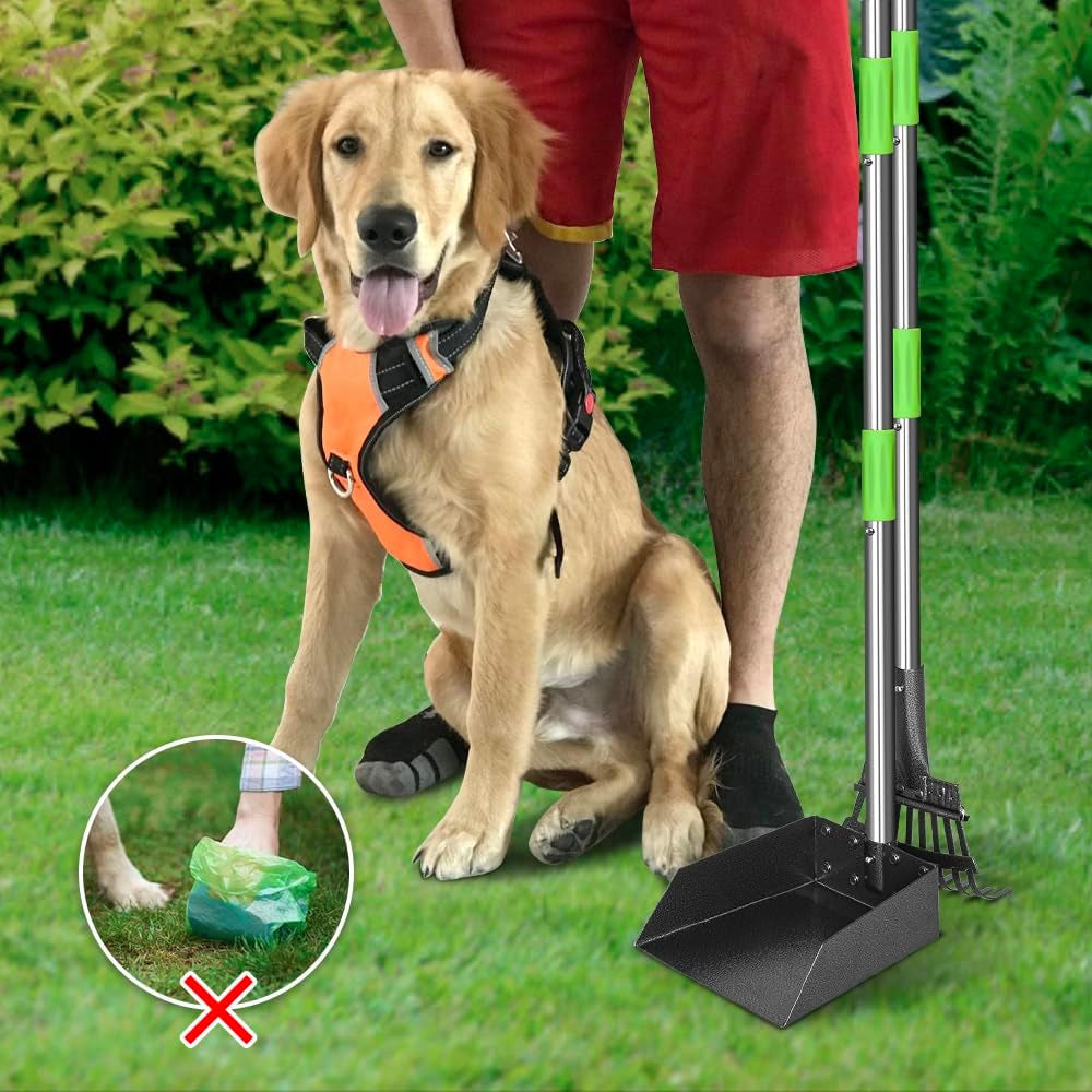 Long Handle Dog Pooper Scooper