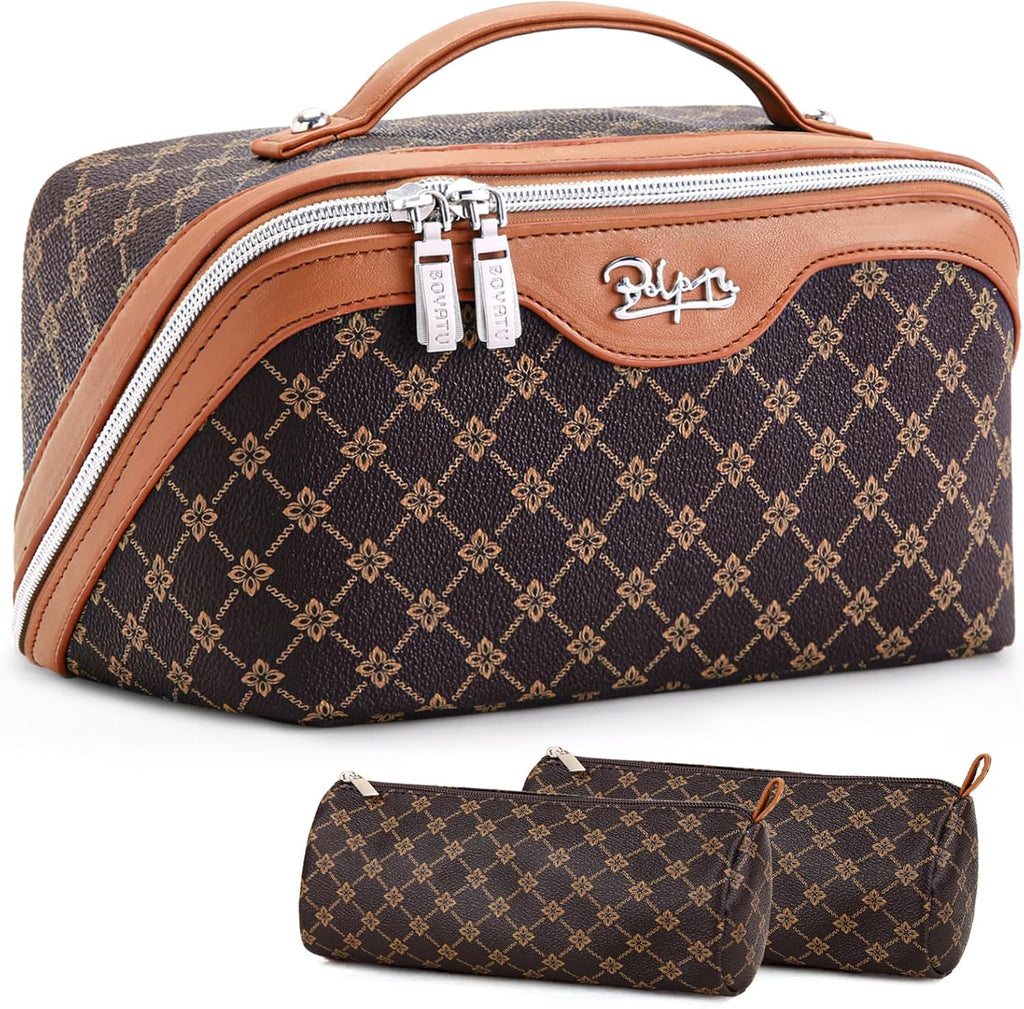 3-Pcs Travel Makeup Bag Set