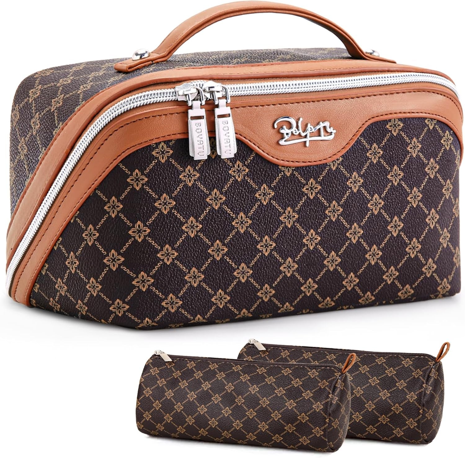 3-Pcs Travel Makeup Bag Set