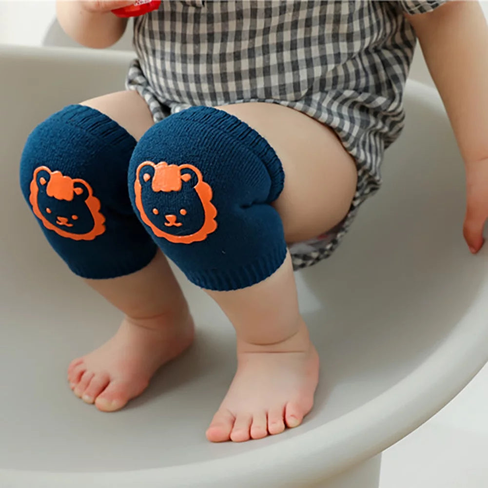 Baby Leg Sleeve for Crawling – Infant Kneepads, Adjustable Newborn Elastic Leg Knee Pads, Anti-Slip Leg Protector for Unisex Toddlers(5 Pairs)