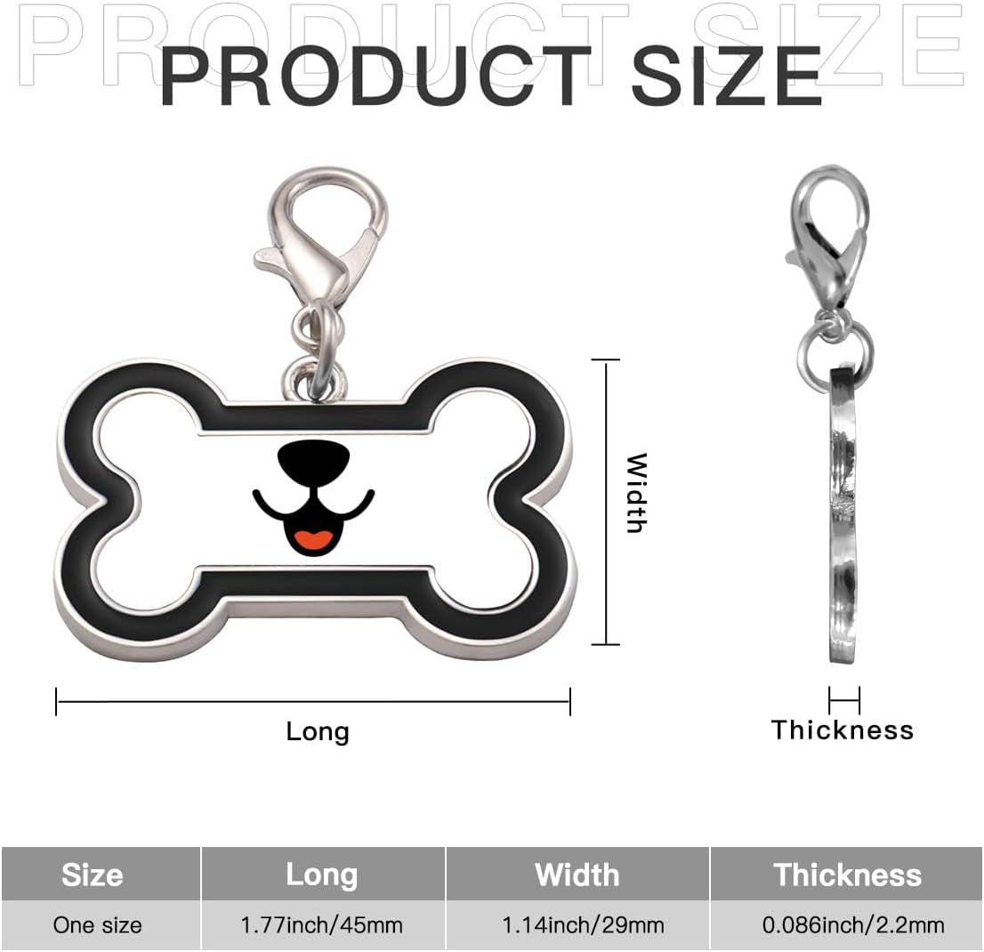 Customizable Dog & Cat ID Pet Tag