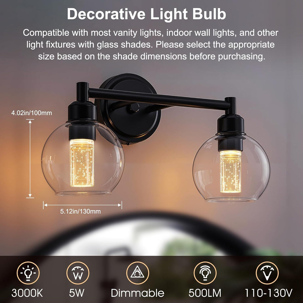 3-Pack E26 LED Bulbs – 40W Equivalent