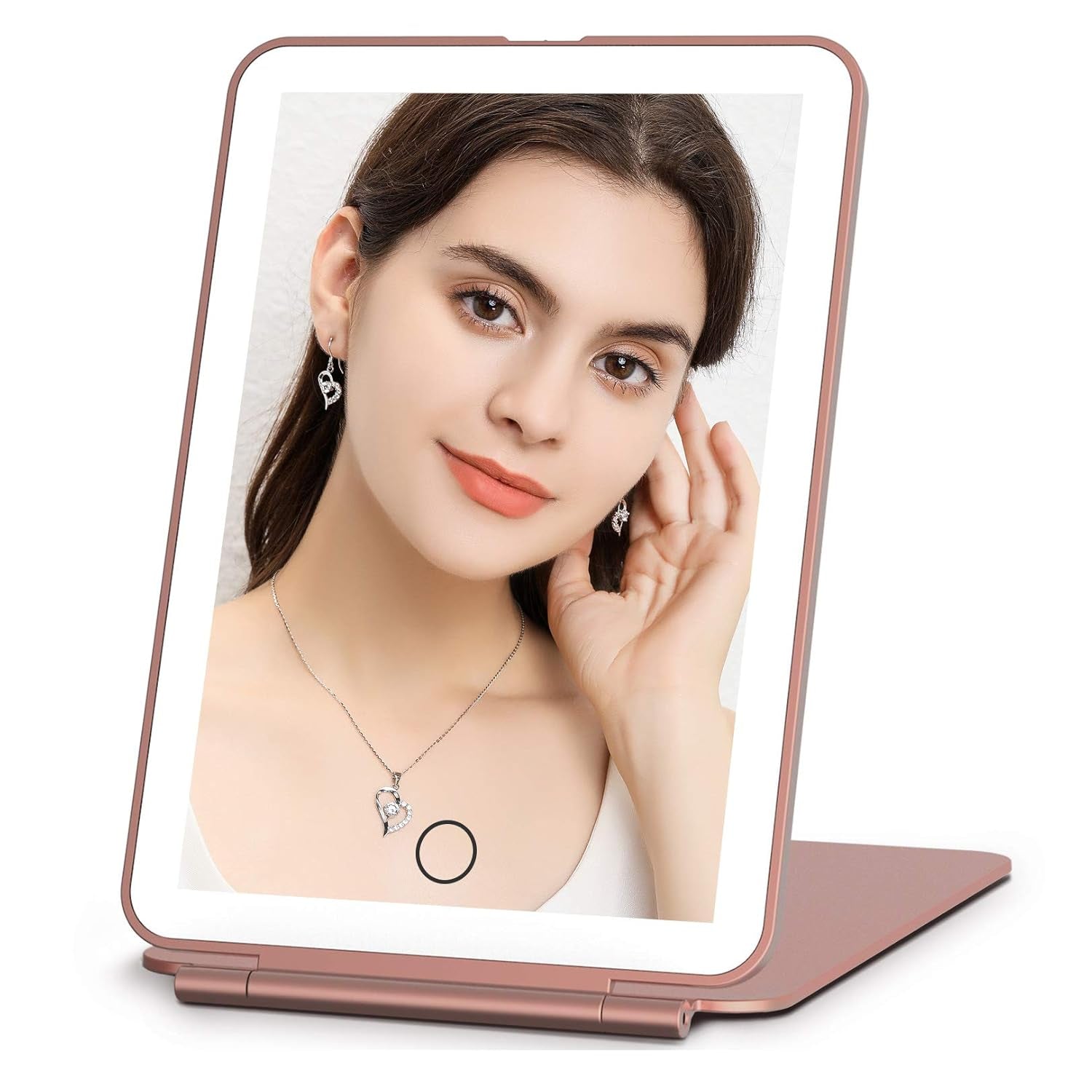 72-LED Rechargeable Travel Makeup Mirror