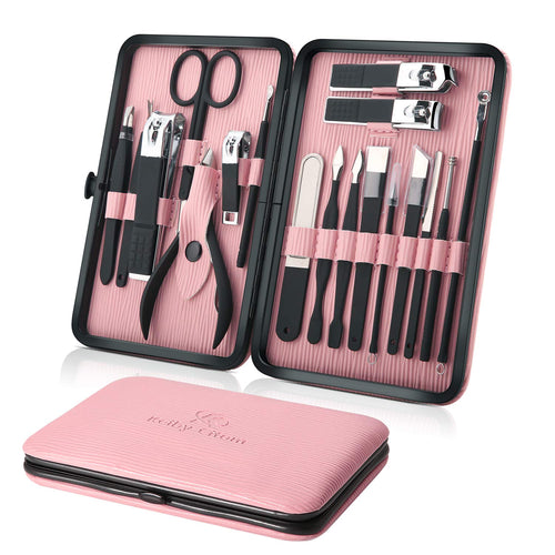 18-Pcs Professional Nail Care Kit