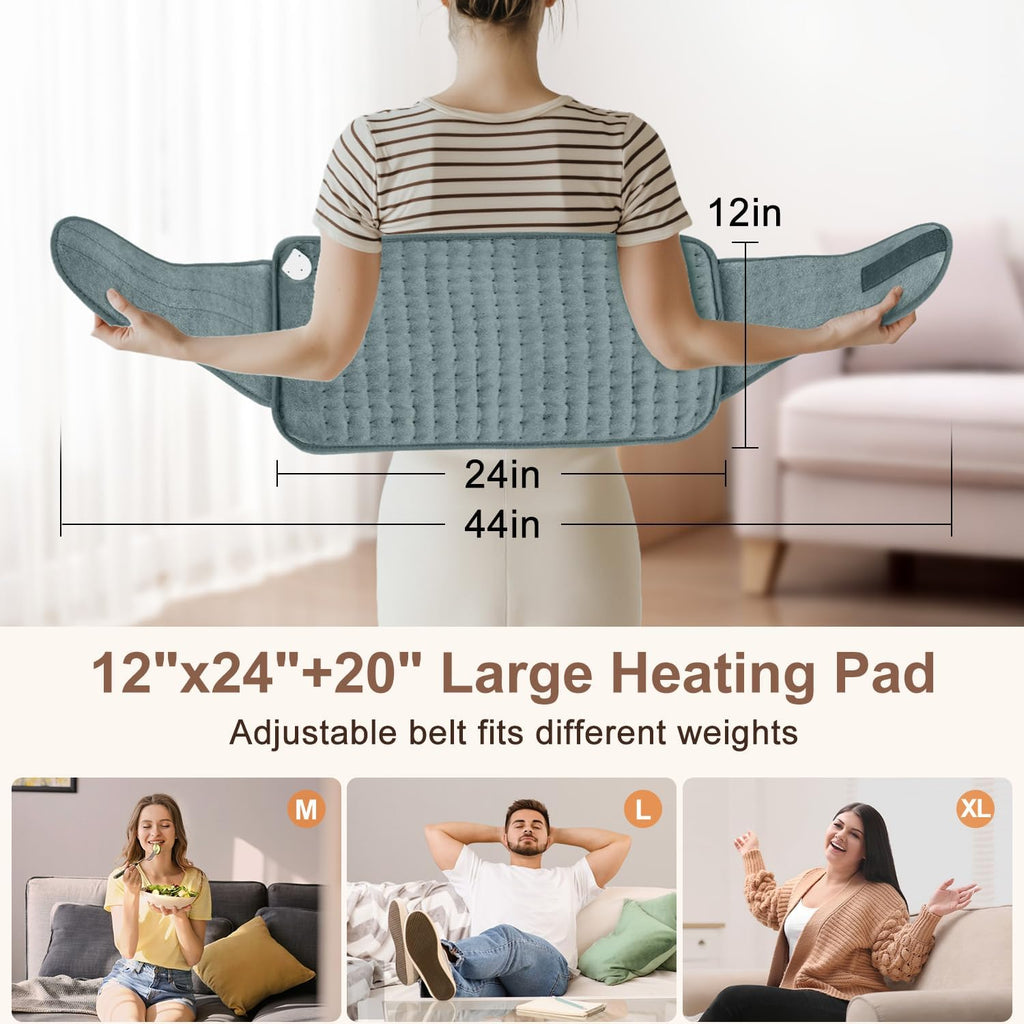 Electric Heating Pad – Back & Muscle Pain Relief