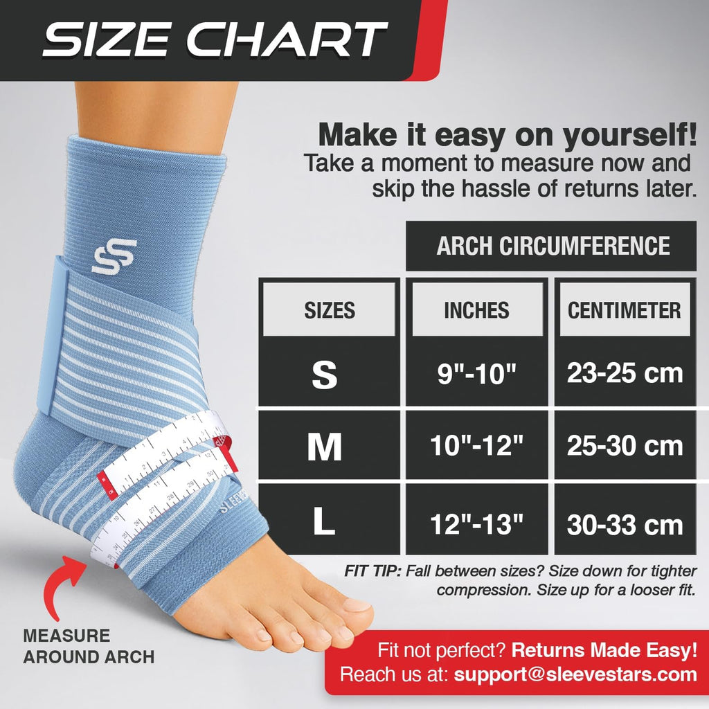 Ankle Support Brace for Sprains & Pain Relief