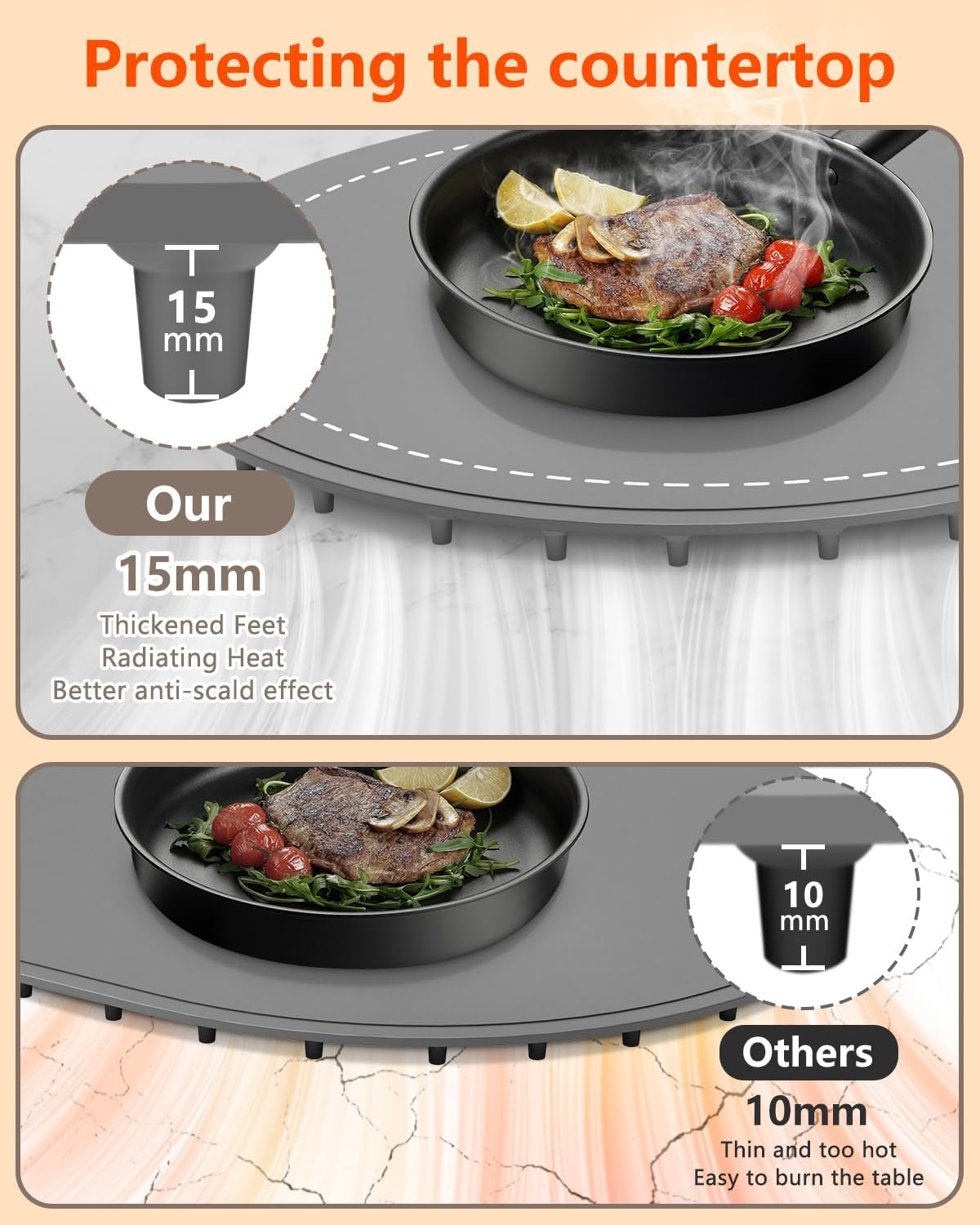 Electric Food Warming Mat with Timer