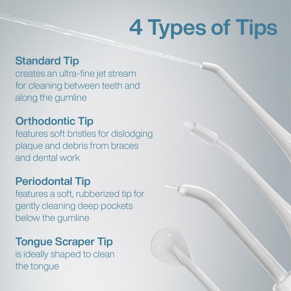 Cordless Water Flosser for Teeth & Braces Care