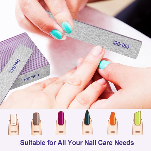 12-Pack Double-Sided Nail Files