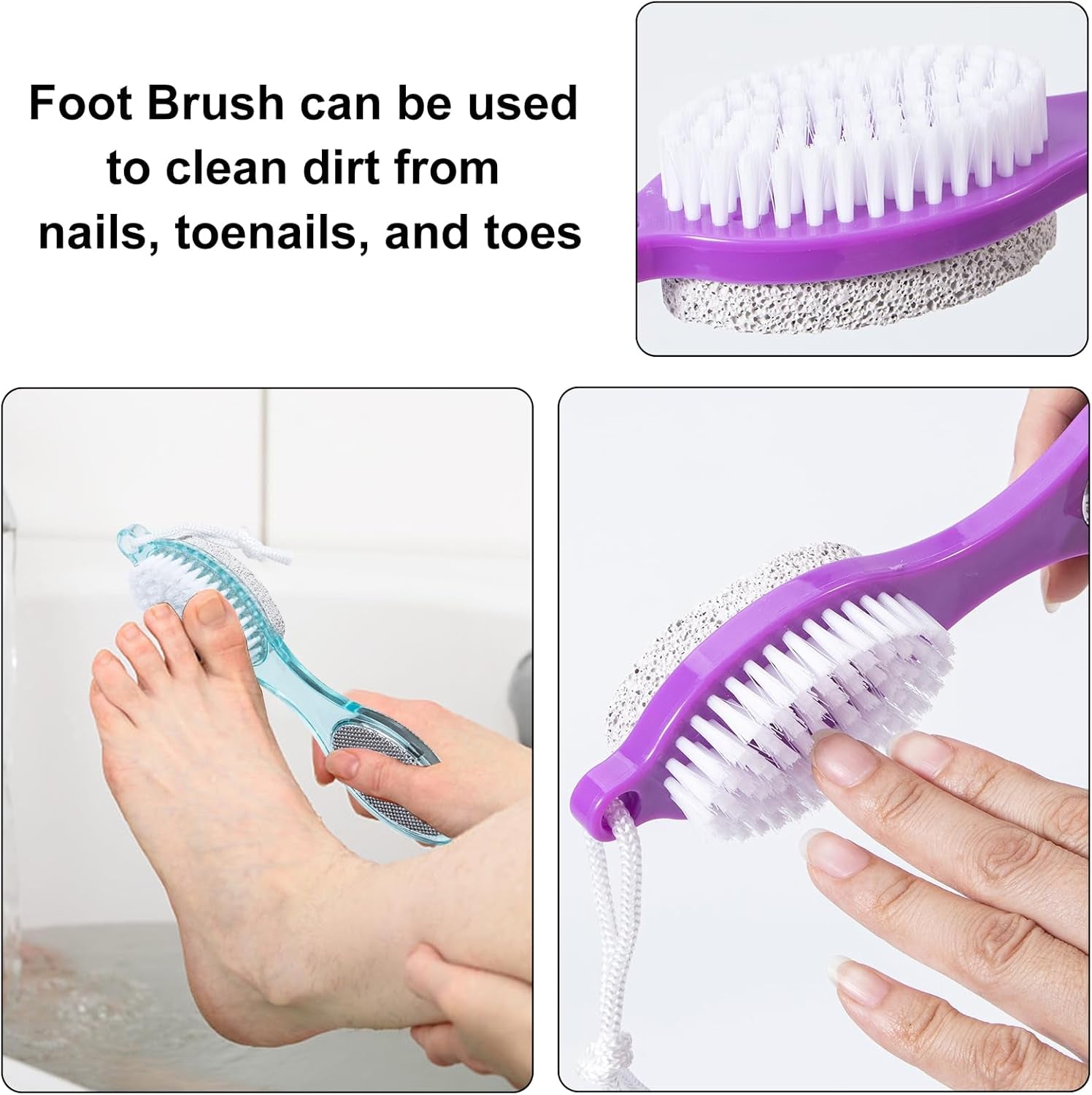4-in-1 Pumice Stone Foot File – 2 Pack