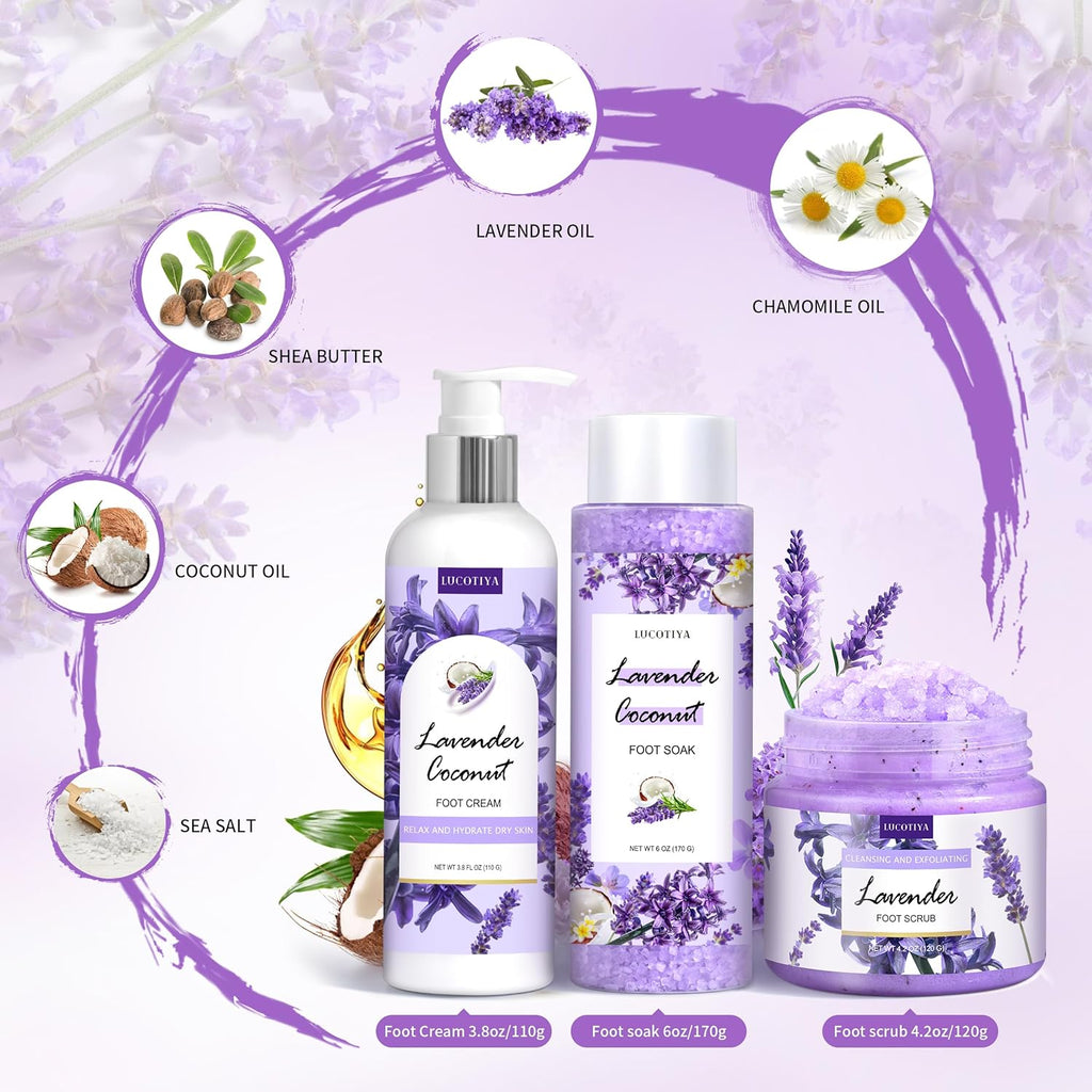 Lavender Foot Soak & Spa Kit