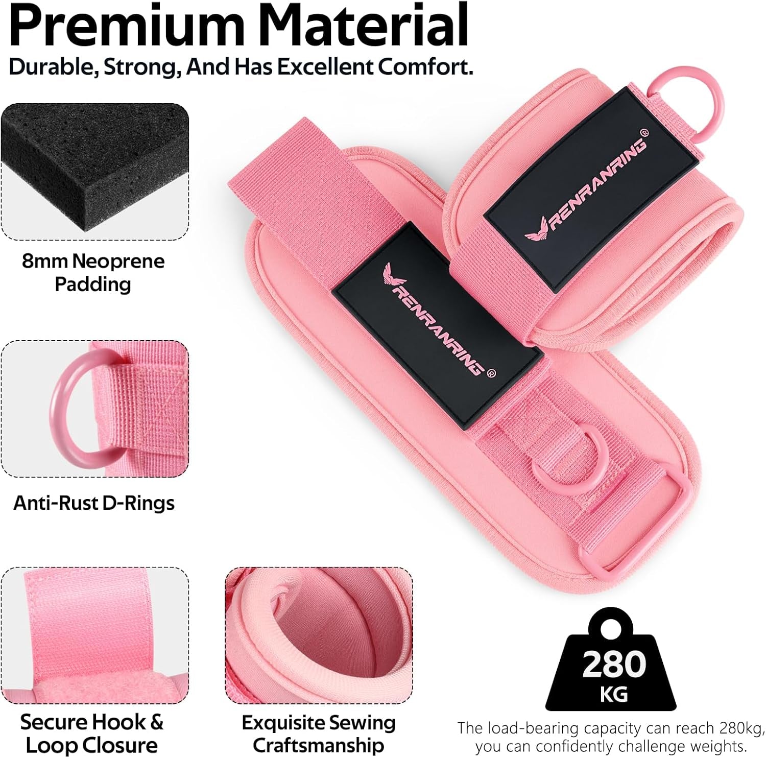 Ankle Resistance Bands for Legs & Glutes