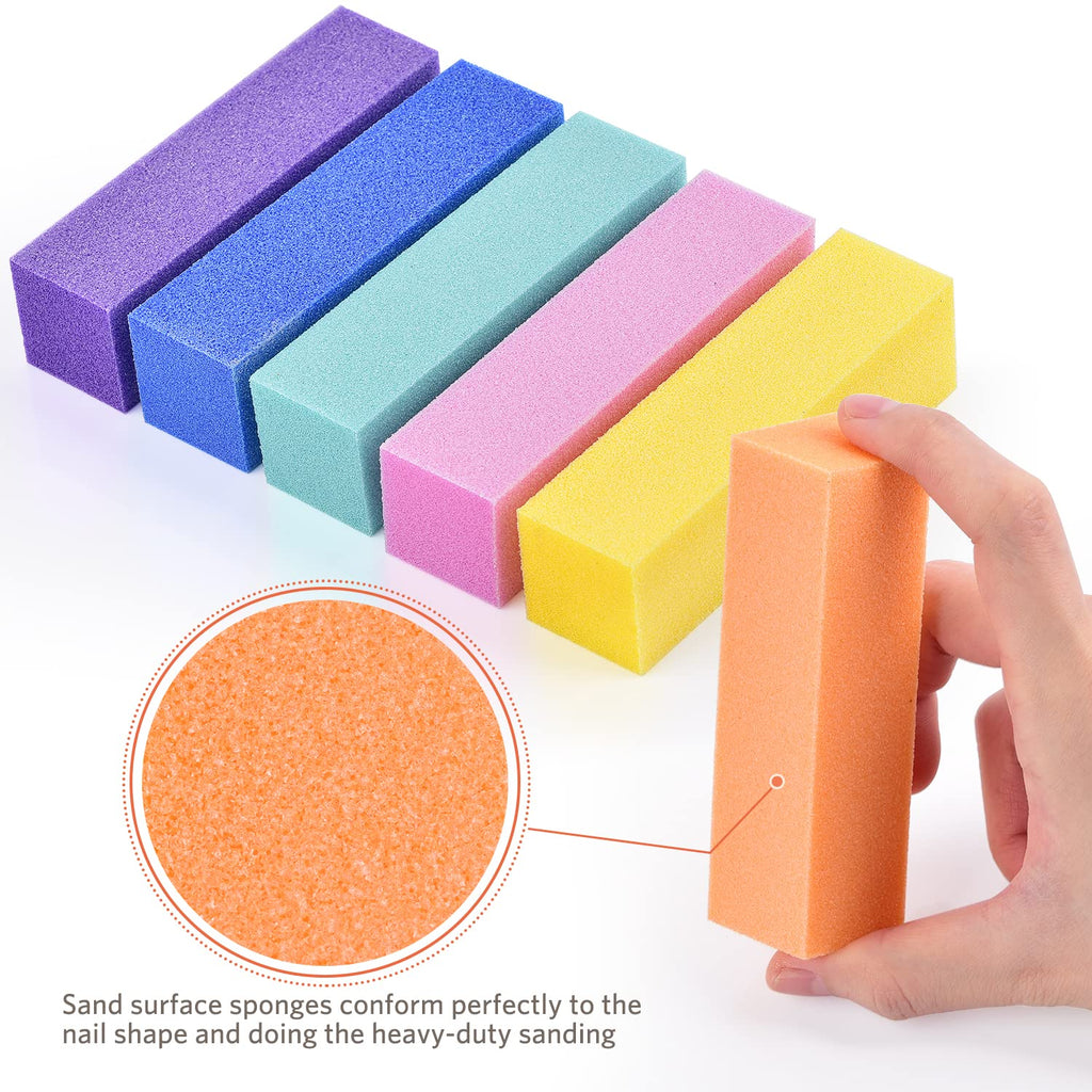 12-Pcs Professional Nail File & Buffer Kit