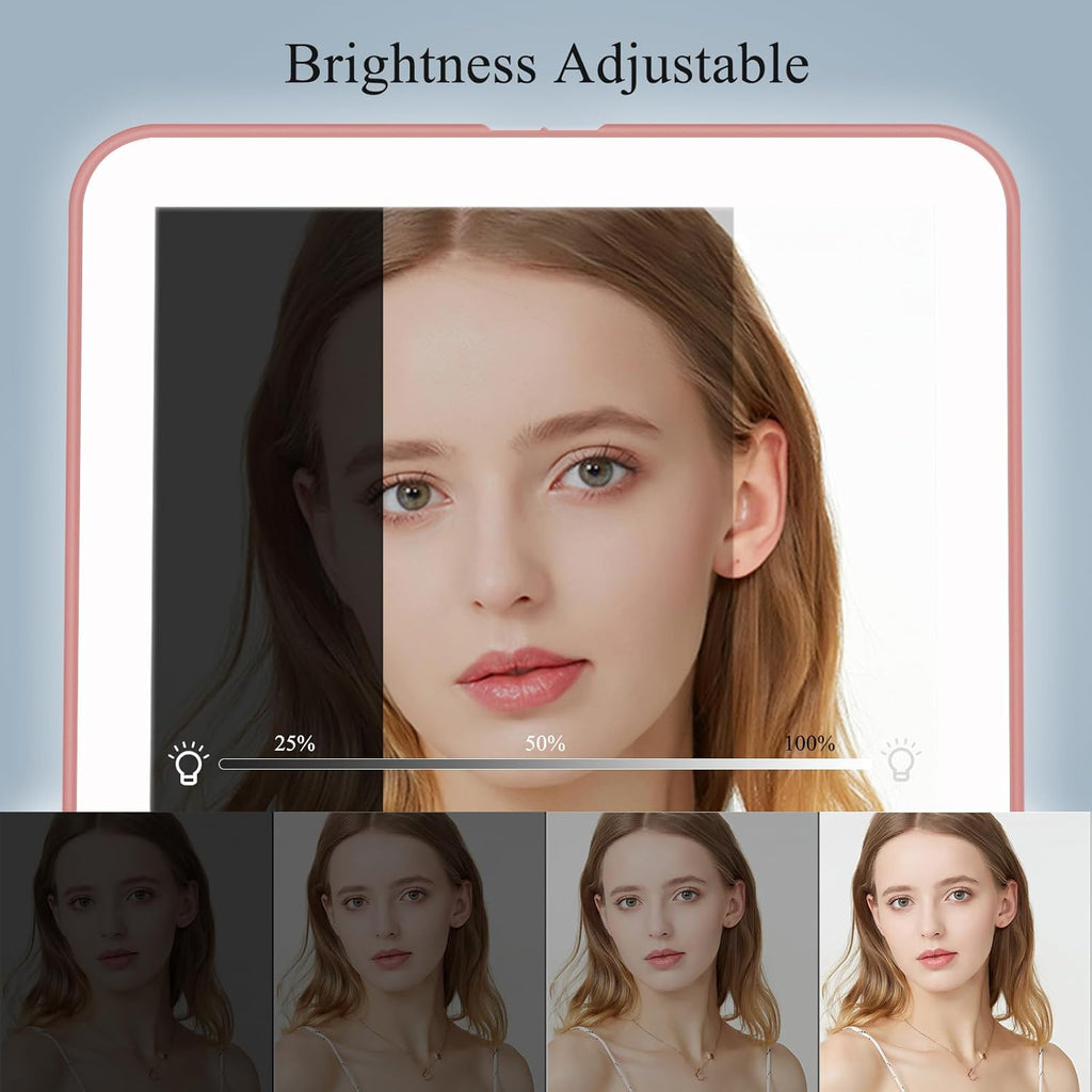 72-LED Rechargeable Travel Makeup Mirror