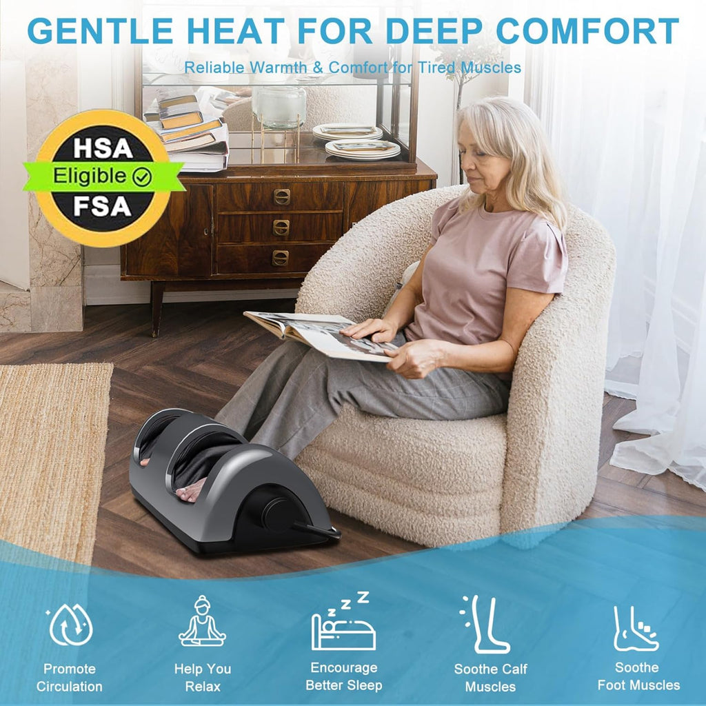 Shiatsu Foot Massager with Heat – Pain Relief