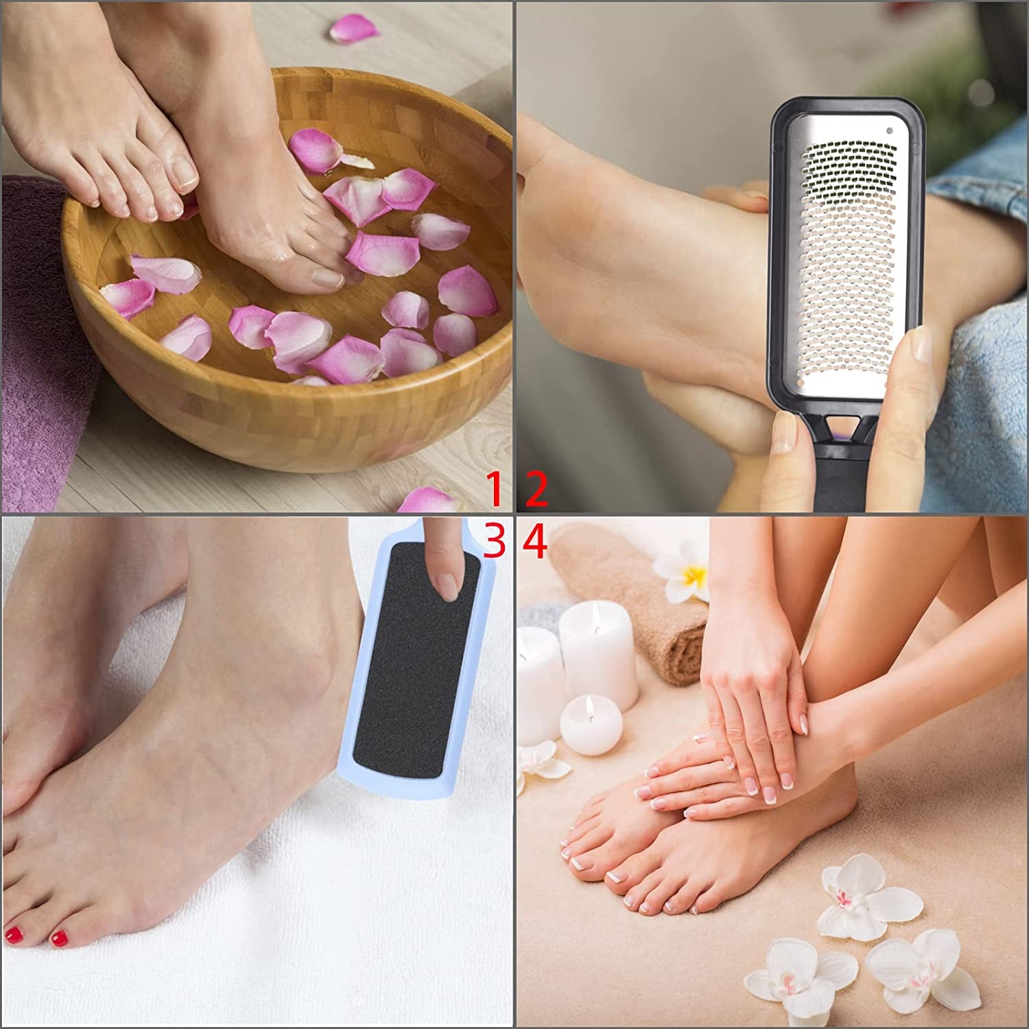 3-Pcs Colossal Foot File Kit