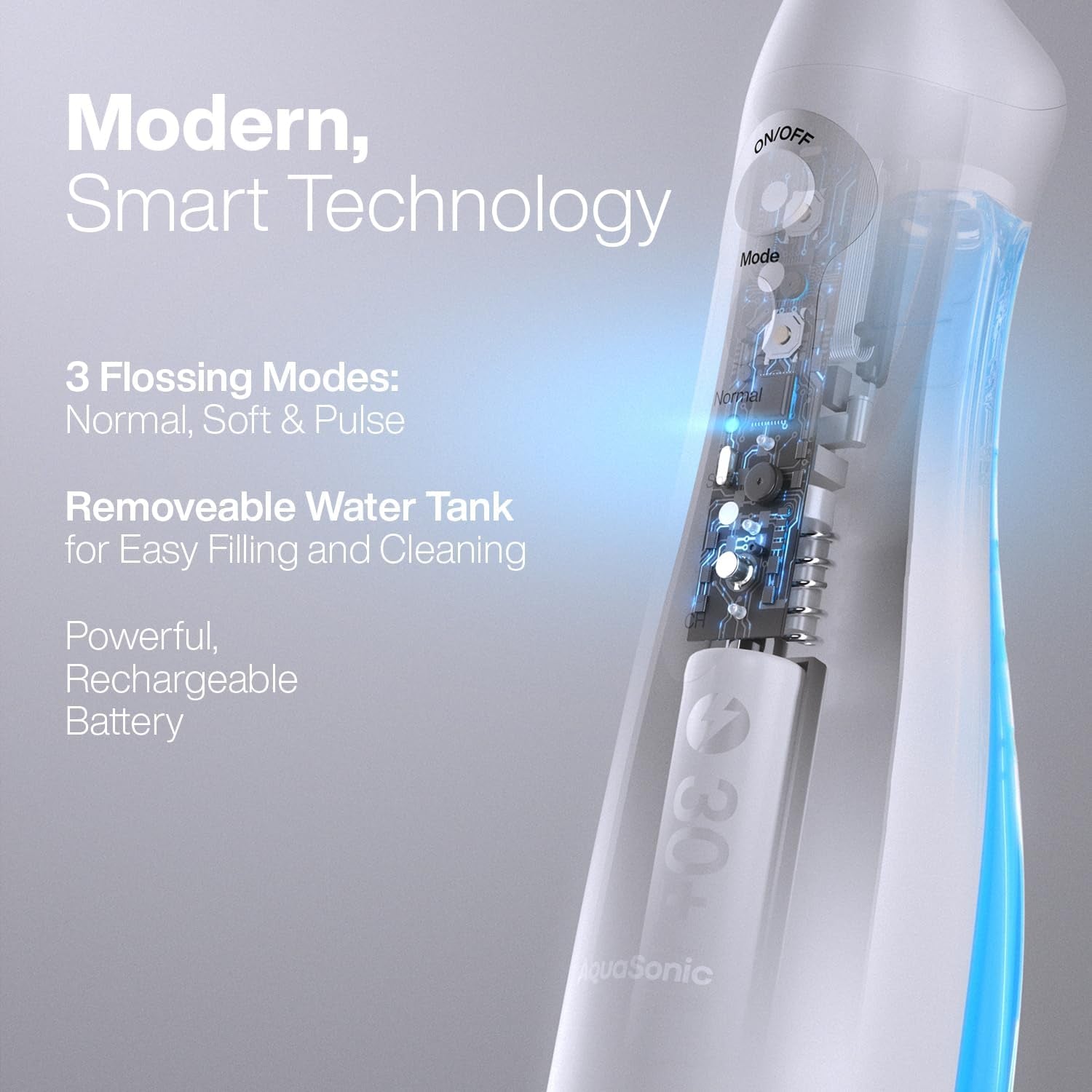 Cordless Water Flosser for Teeth & Braces Care