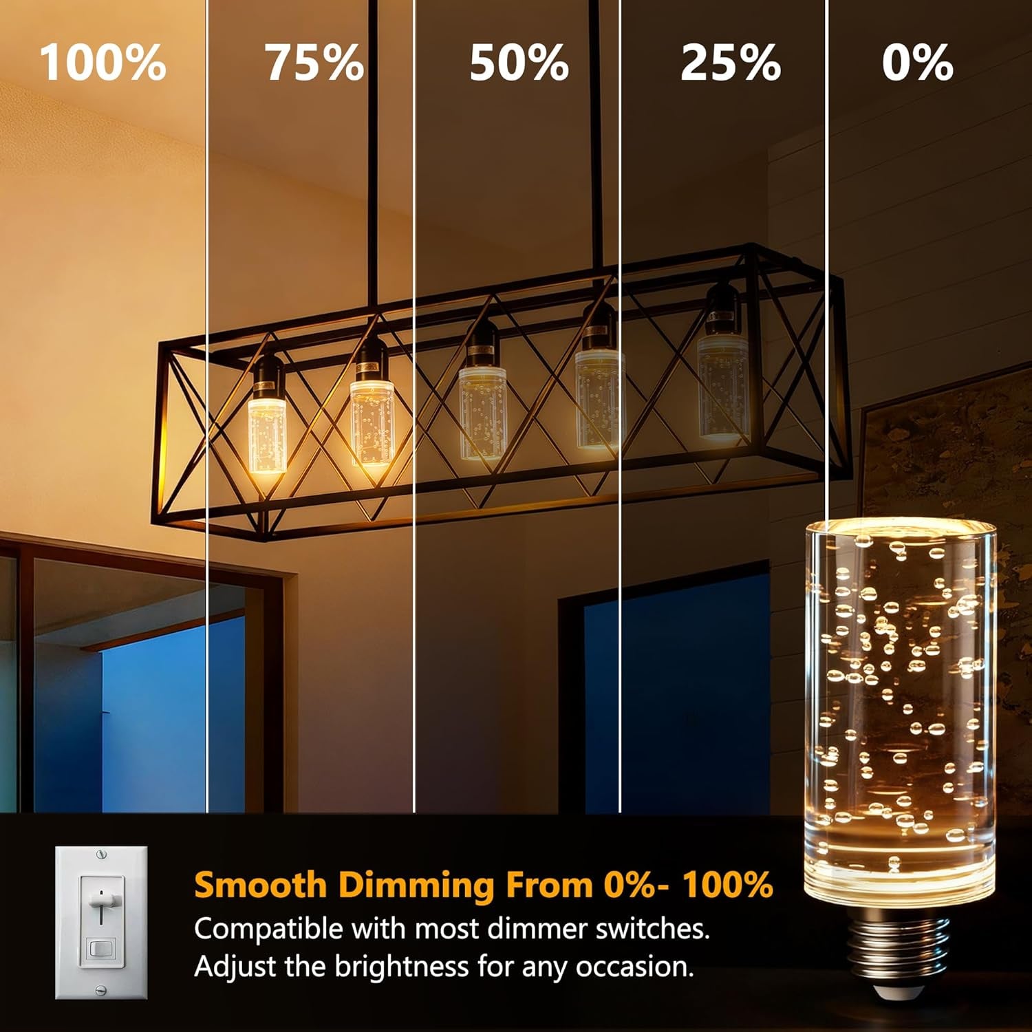 3-Pack E26 LED Bulbs – 40W Equivalent