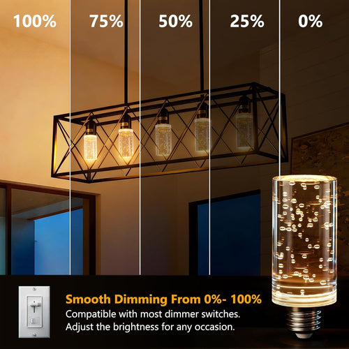 3-Pack E26 LED Bulbs – 40W Equivalent