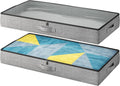 2-Pack Underbed Storage Bins Low Profile