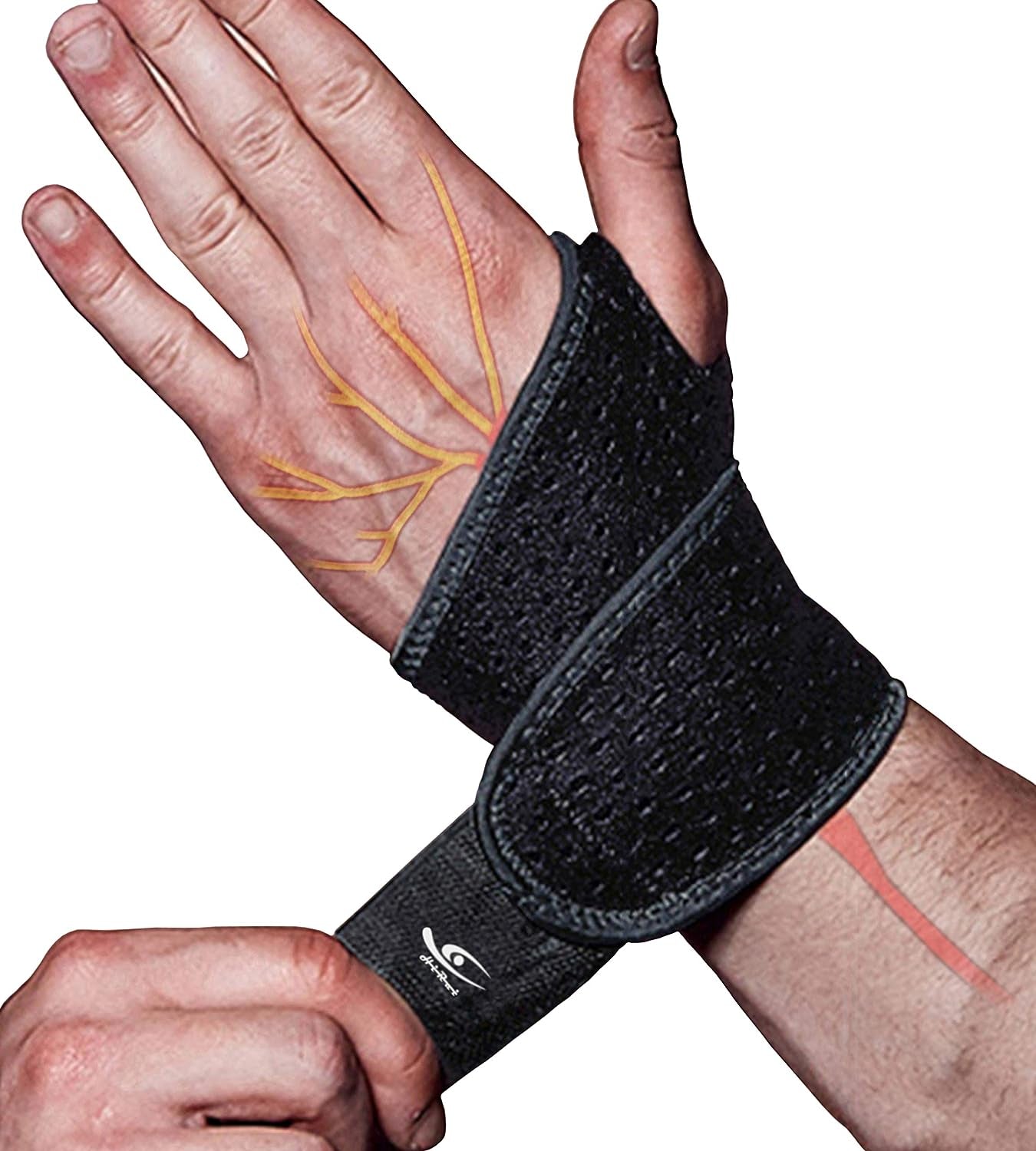 Wrist Compression Straps – Adjustable Support