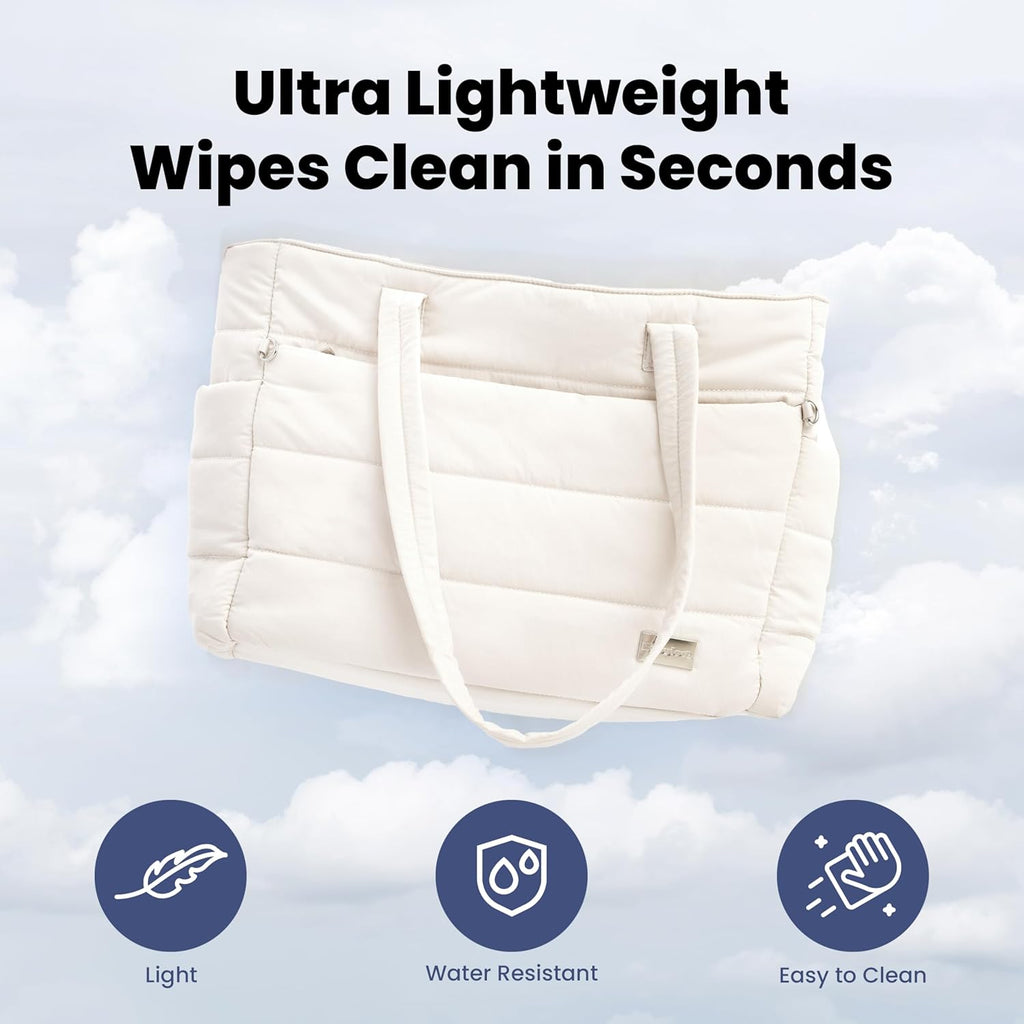Puffer Dog Travel Bag – Pet Mom Tote