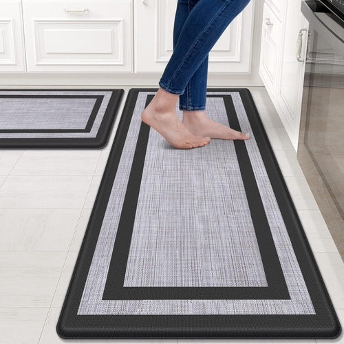 2-Piece Anti-Fatigue Kitchen Mat Set
