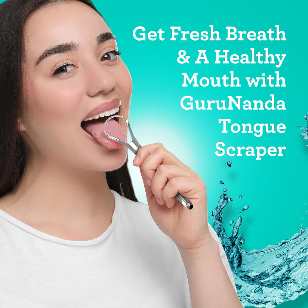 Stainless Steel Tongue Scraper 2-Pack