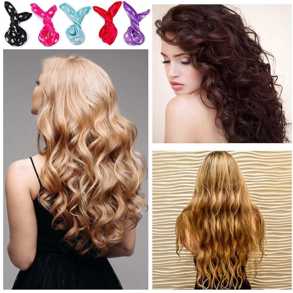 30-Pcs Foam Hair Curlers with Bag