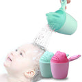 Rinse Shampoo Baby Bath Wash Hair Cup by Protecting Infant Eyes (Green)