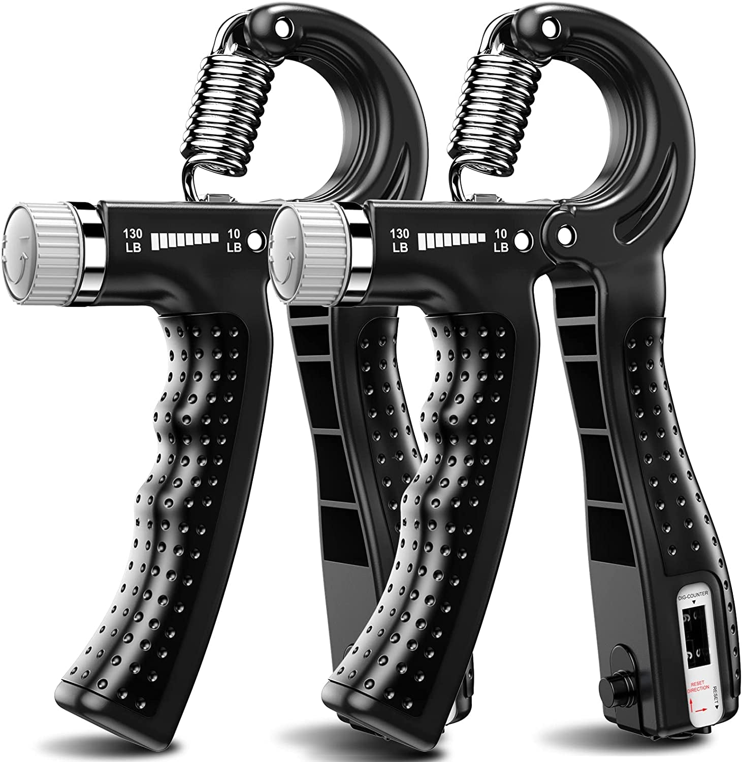 Adjustable Hand Grip Strengthener – 2 Pack