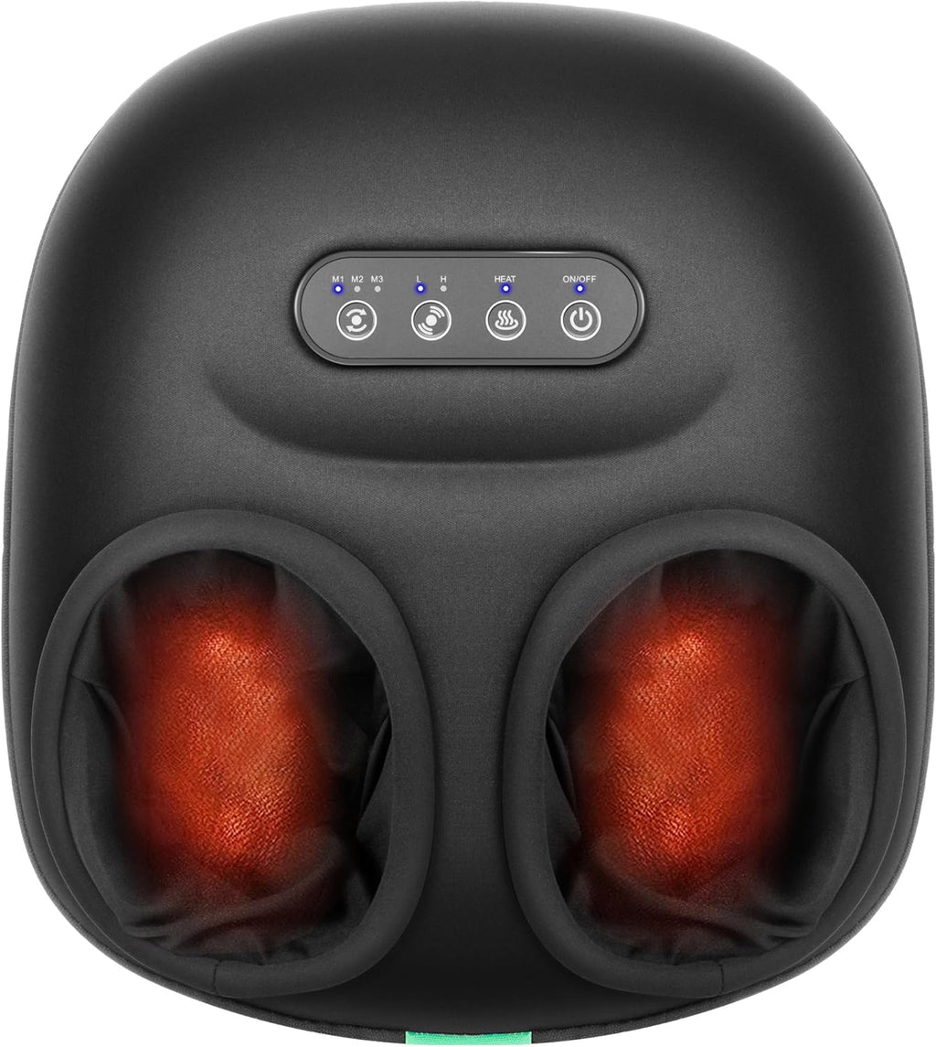 Shiatsu Foot Massager with Heat & Deep Kneading