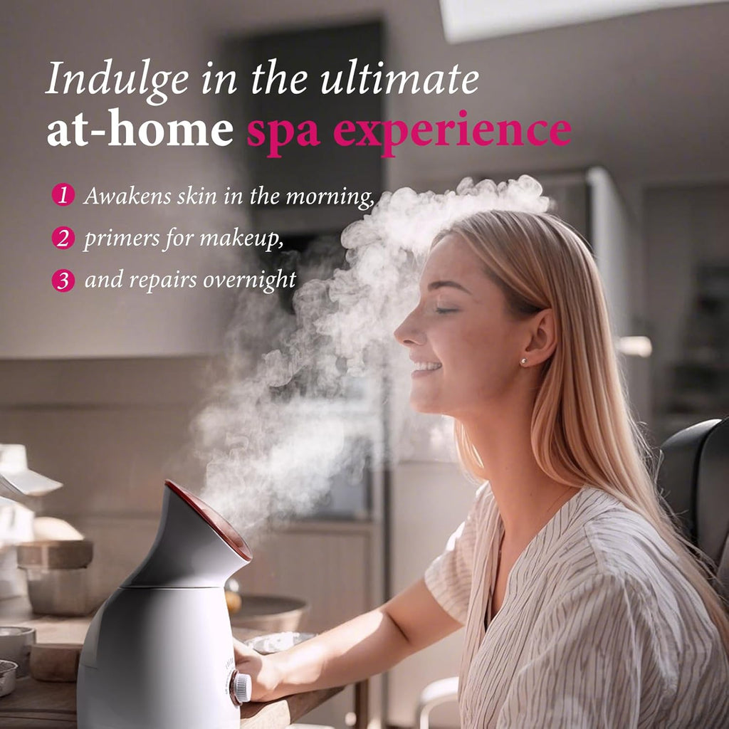 Nano Ionic 3-in-1 Facial Steamer & Humidifier