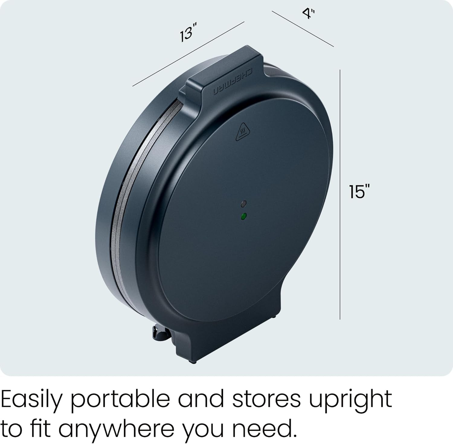 1440W Countertop Electric Pizza Maker