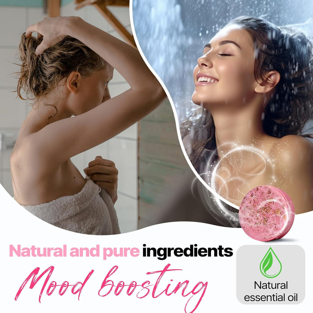 8-Pack Aromatherapy Shower Steamers for Relaxation
