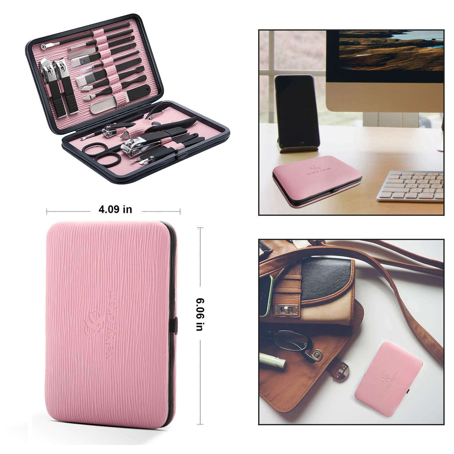 18-Pcs Professional Nail Care Kit