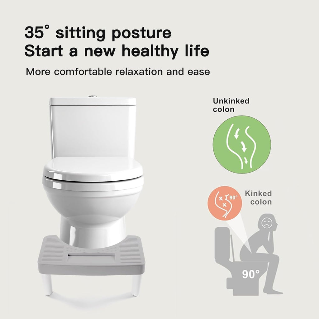 Non-Slip 6.7" Bathroom Potty Step Stool