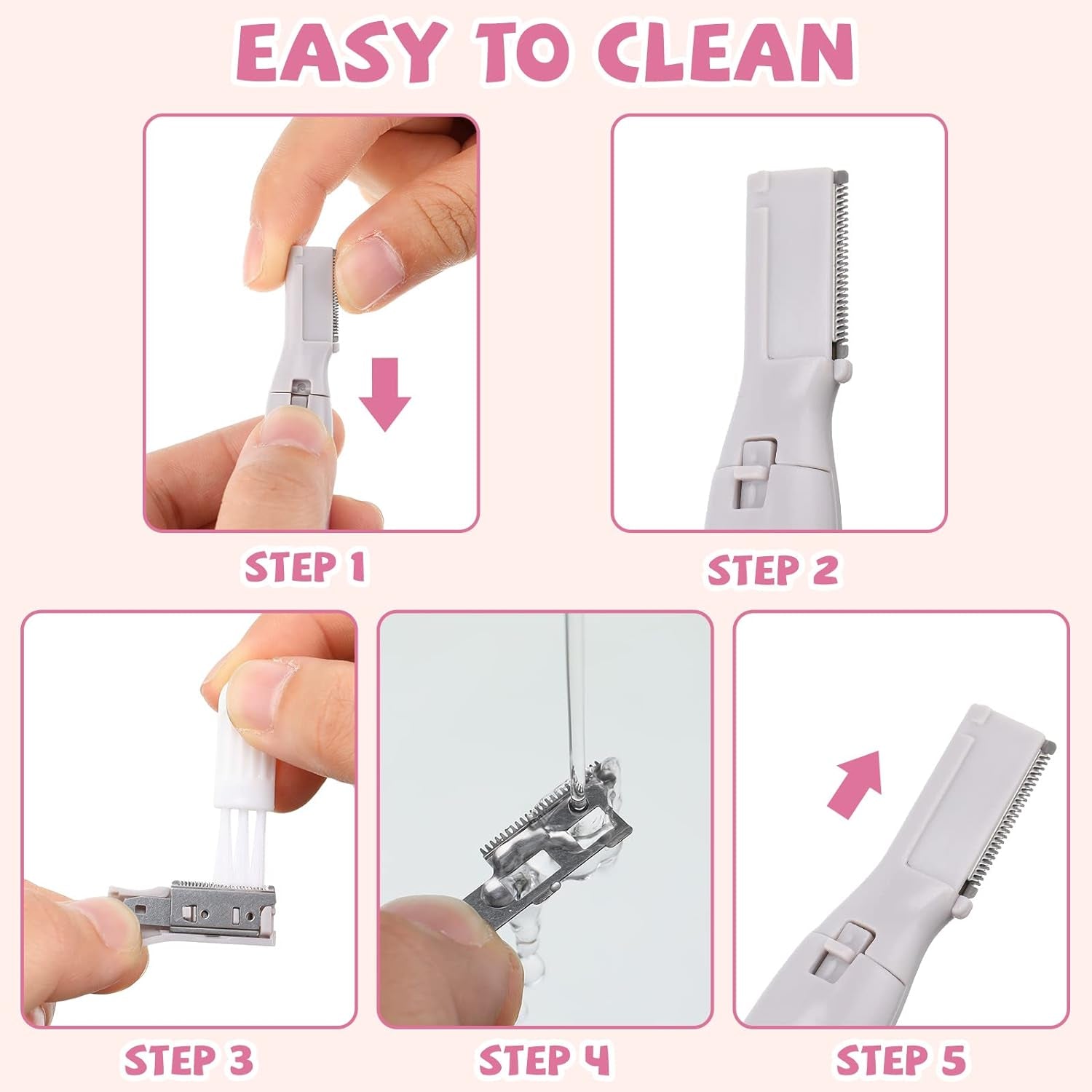 2-in-1 Electric Eyebrow & Face Trimmer