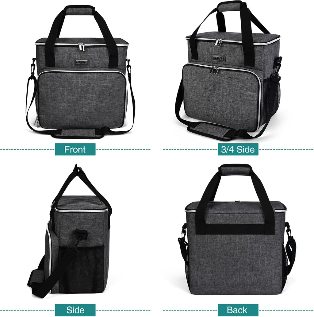 Dog Travel Bag with Bowls & Containers