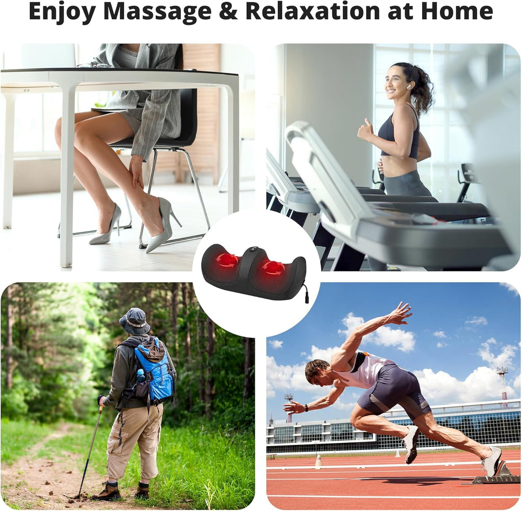 Shiatsu Foot & Calf Massager with Heat